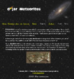D'jar Meteorites website